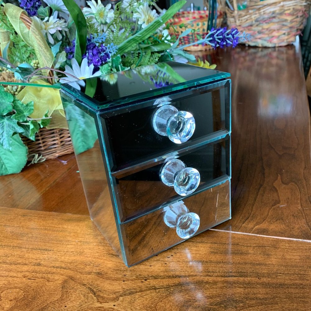 Mirrored Jewelry Box
